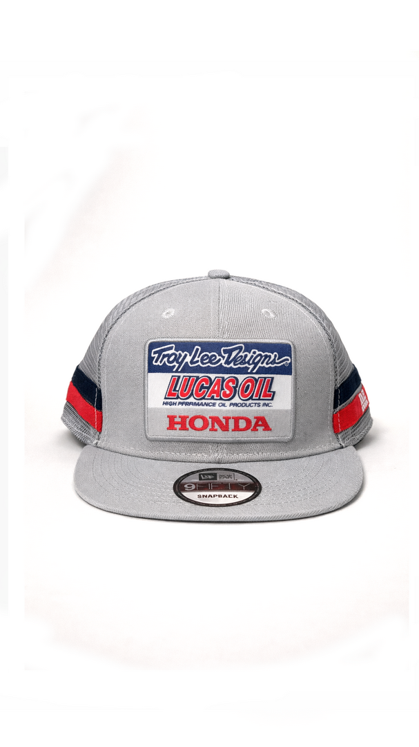 TROYLEE DESIGNS LUCAS OIL  GREY | SNAPBACK CAP