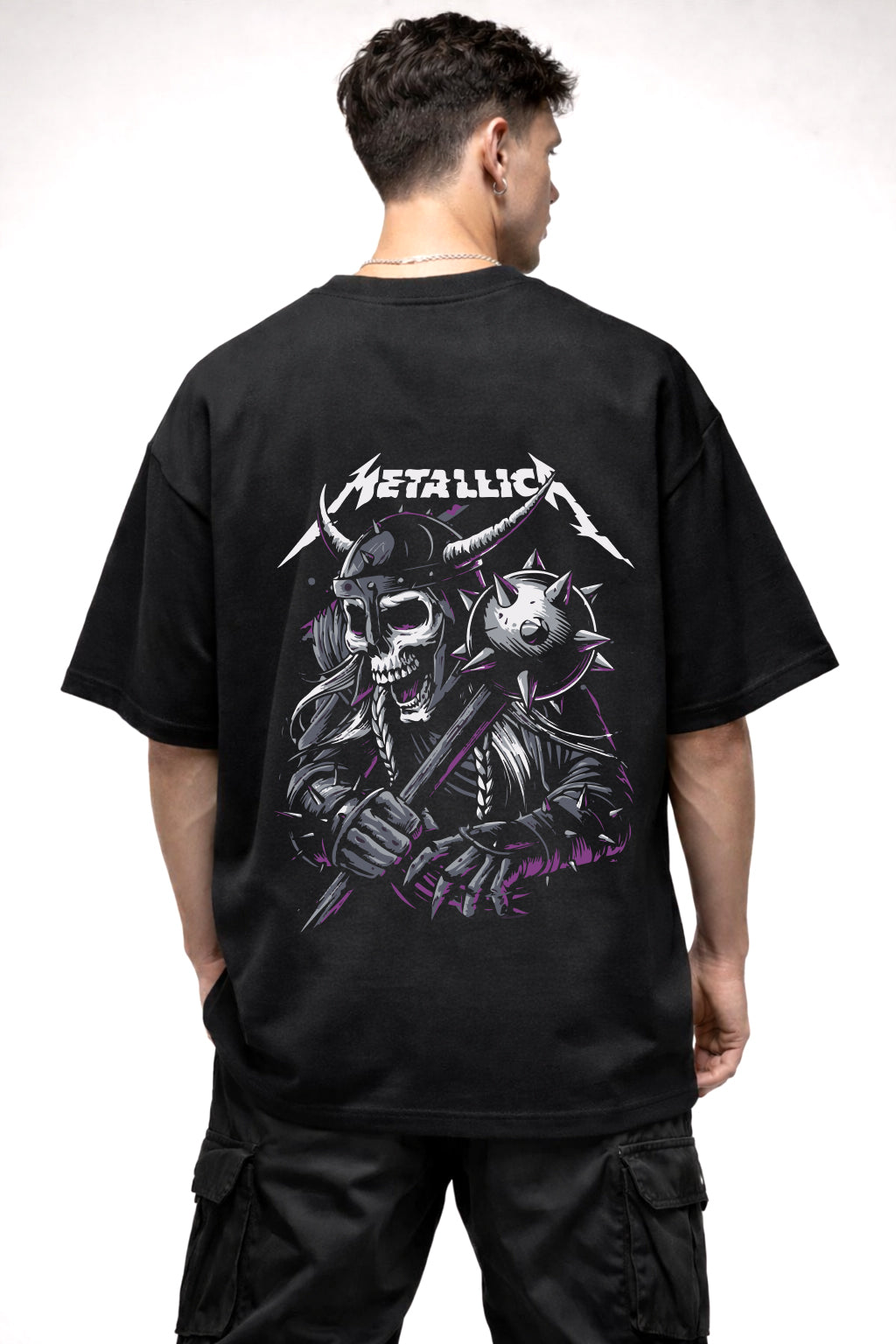METALLICA GRAPHIC | BLACK OVERSIZED FIT TEE