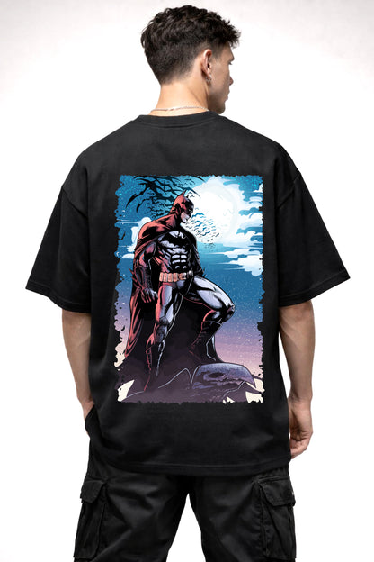 BATMAN COMIC GRAPHIC | BLACK OVERSIZED FIT TEE