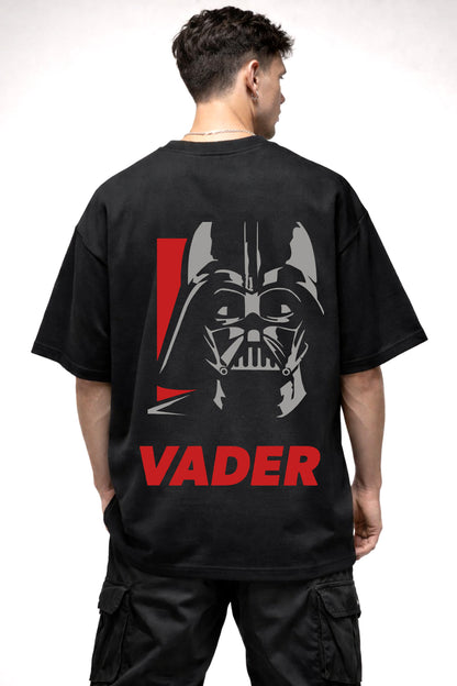 VADER GRAPHIC | BLACK OVERSIZED FIT TEE