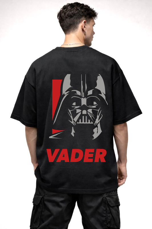 VADER GRAPHIC | BLACK OVERSIZED FIT TEE