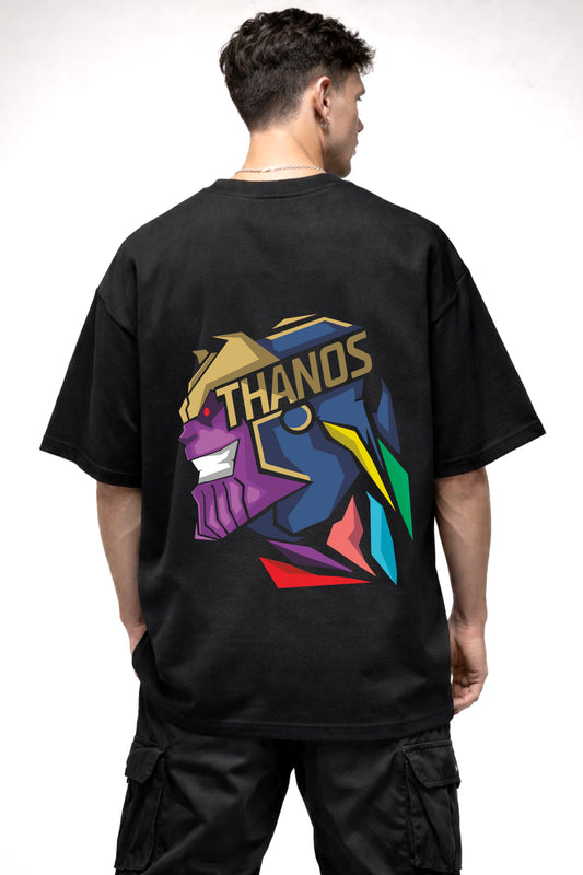 THANOS GRAPHIC | BLACK OVERSIZED FIT TEE