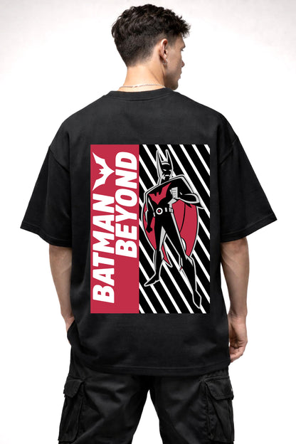 THE BATMAN BEYOND GRAPHIC | BLACK OVERSIZED FIT TEE