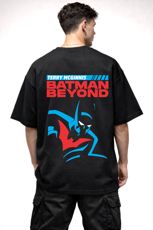 THE BATMAN BEYOND GRAPHIC | BLACK OVERSIZED FIT TEE