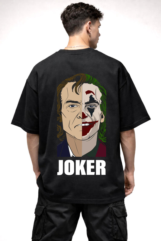 JOER COMIC GRAPHIC | BLACK OVERSIZED FIT TEE