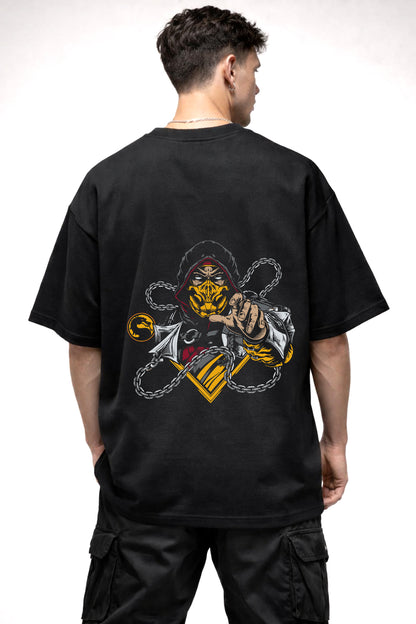 MARVEL VILLAIN GRAPHIC | BLACK OVERSIZED FIT TEE