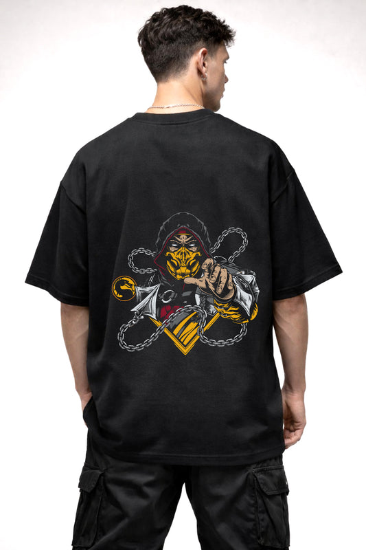 MARVEL VILLAIN GRAPHIC | BLACK OVERSIZED FIT TEE
