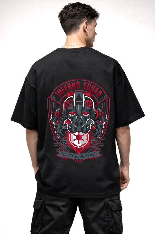 STAR WARS GRAPHIC | BLACK OVERSIZED FIT TEE