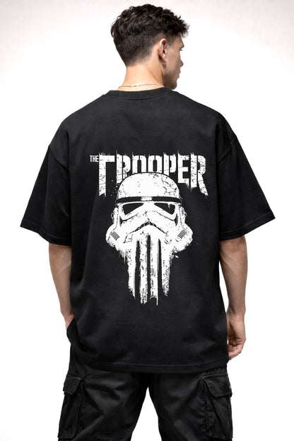 STAR WARS TROOPER GRAPHIC | BLACK OVERSIZED FIT TEE