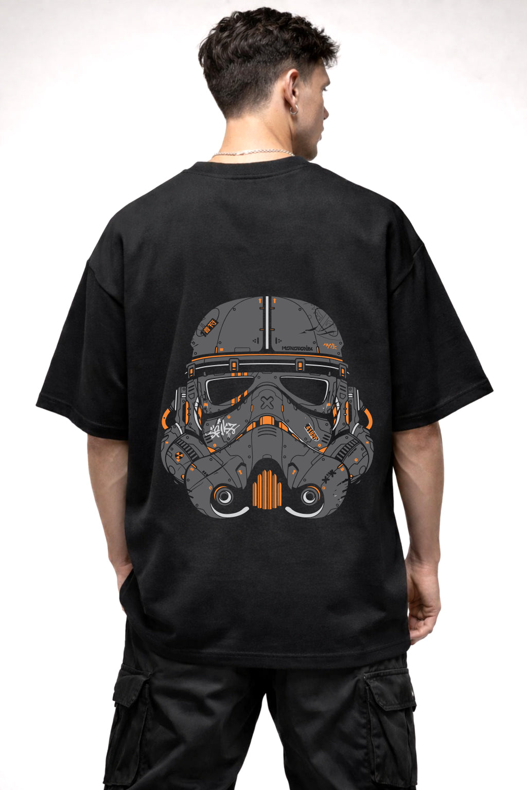 STAR WARS TROOPER GRAPHIC | BLACK OVERSIZED FIT TEE