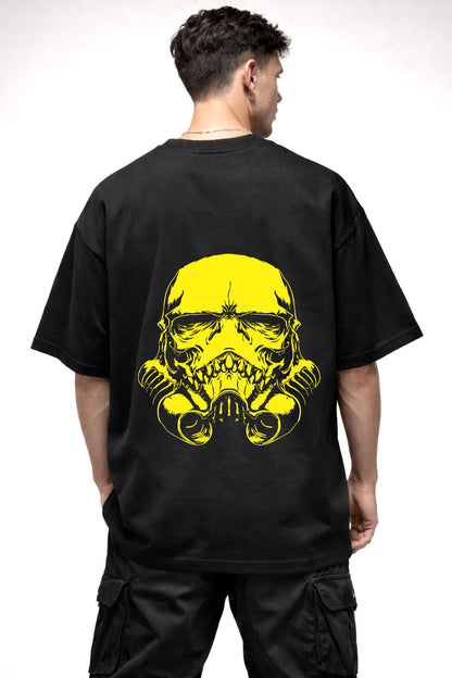SKULL GRAPHIC | BLACK OVERSIZED FIT TEE