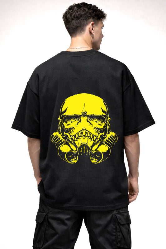 SKULL GRAPHIC | BLACK OVERSIZED FIT TEE
