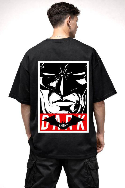 BATMAN DARK COMIC GRAPHIC | BLACK OVERSIZED FIT TEE