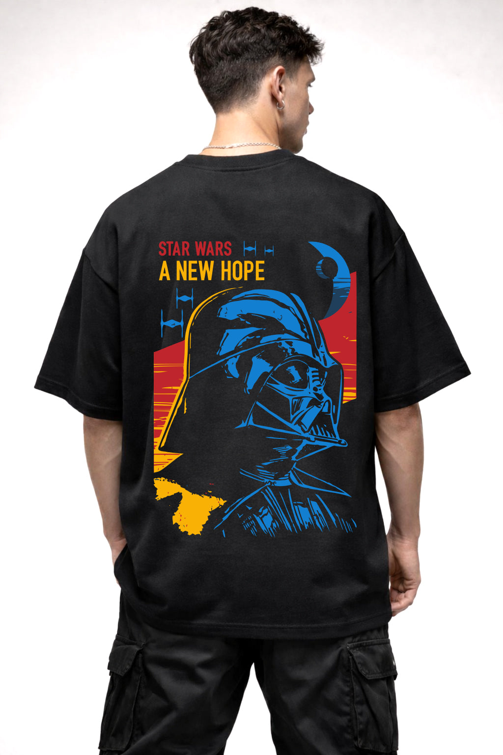 STAR WARS GRAPHIC | BLACK OVERSIZED FIT TEE