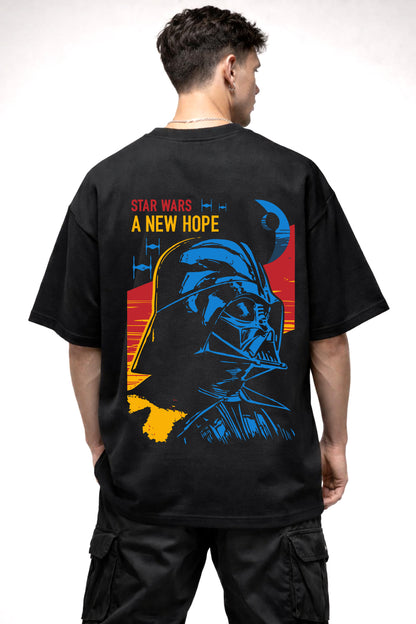 STAR WARS GRAPHIC | BLACK OVERSIZED FIT TEE