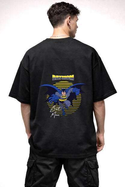 BATMAN GRAPHIC | BLACK OVERSIZED FIT TEE