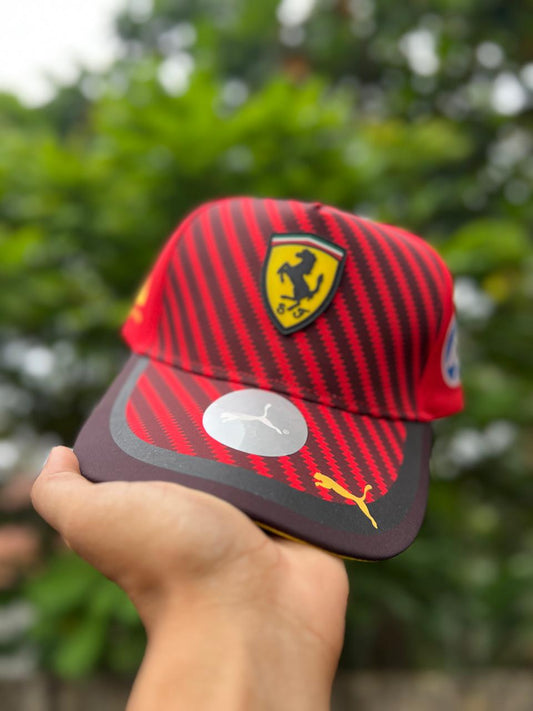 FERRARI BLACK RED  YELLOW PUMA | REGULAR CAP