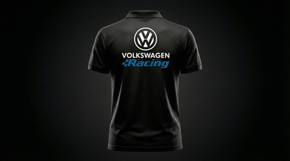 VOLKSWAGEN  | BLACK POLO TEE