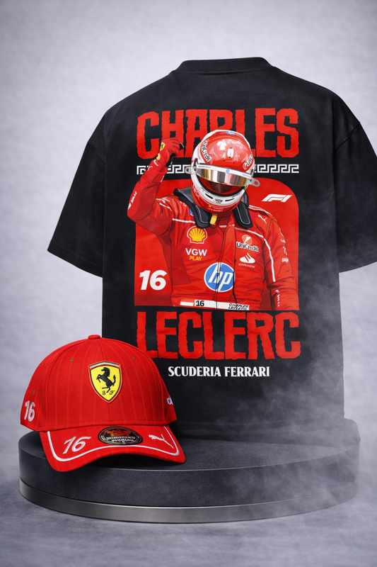 CHARLES LECLERC 16 CAP+TEE | F1 COMBO