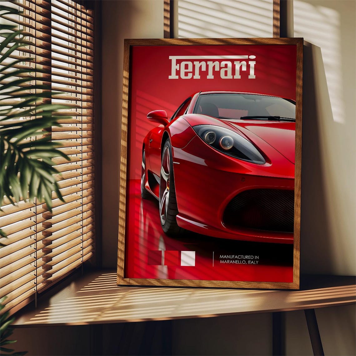 FERRARI MCLAREN PORSCHE CAR 3 SET WALL ART | MINIMAL AUTOMOTIVE POSTER | MODERN LUXURY HOME DECOR GIFT CAR