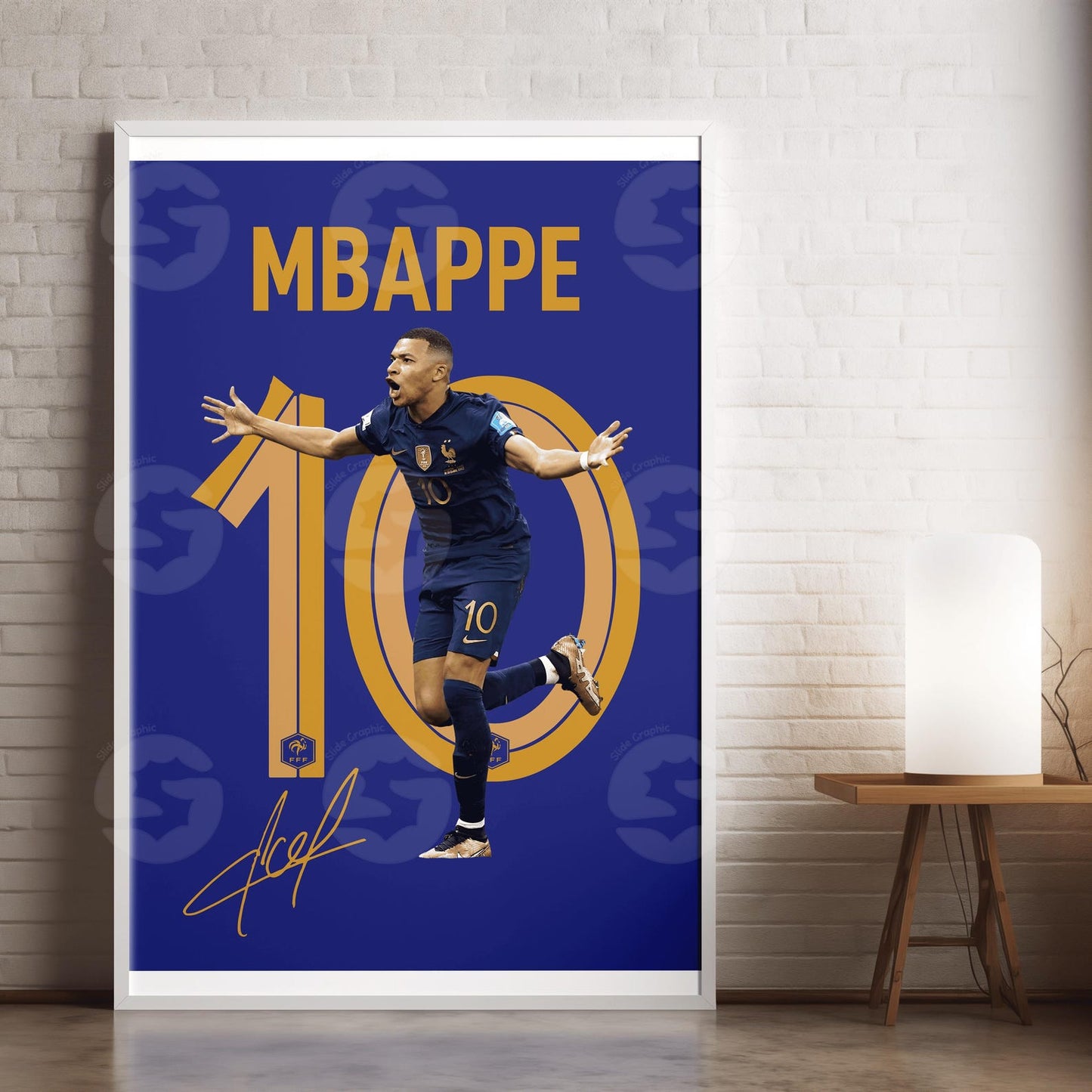 KYLIAN MBAPPE PHOTO FRAME| FOOTBALL FRAMES
