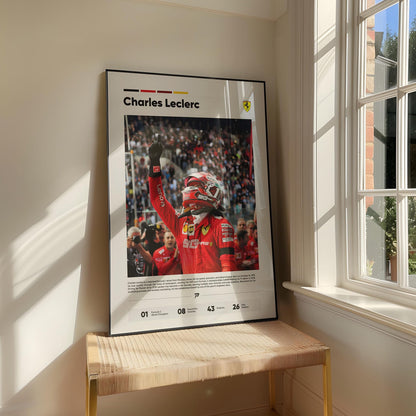 LEWIS HAMILTON,CHARLES LECLERC,LANDO NORRIS| F1 FRAMES | MODERN LUXURY HOME DECOR GIFT CAR