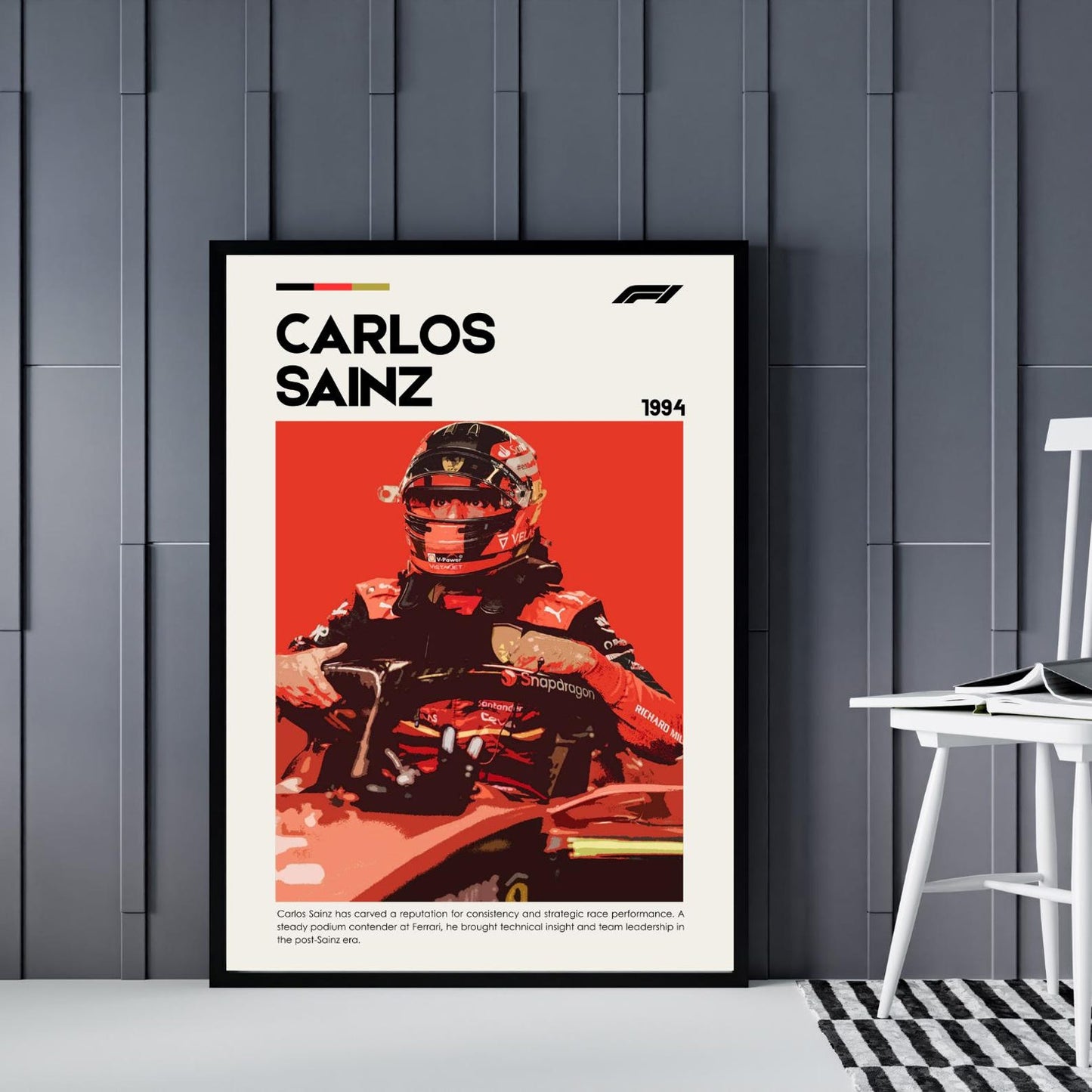 CARLOS SAINZ PHOTO FRAME | F1 PHOTO FRAMES