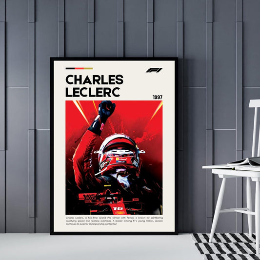 CHARLES LECLERC PHOTO FRAME | F1 PHOTO FRAMES