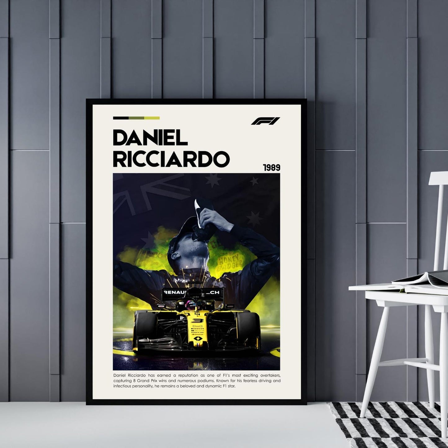 DANIEL RICCIARDO PHOTO FRAME | F1 PHOTO FRAMES