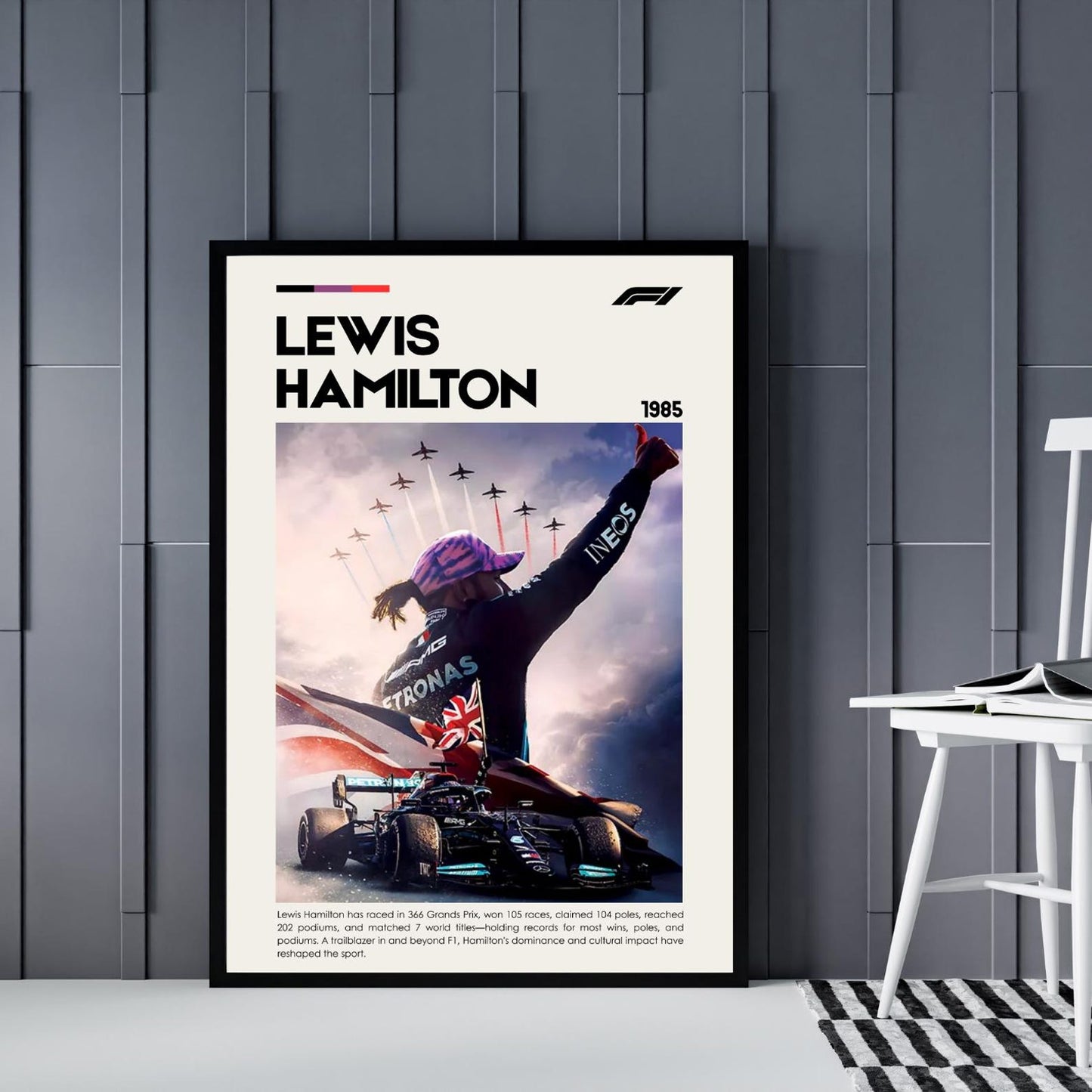 LEWIS HAMILTON PHOTO FRAME | F1 PHOTO FRAMES