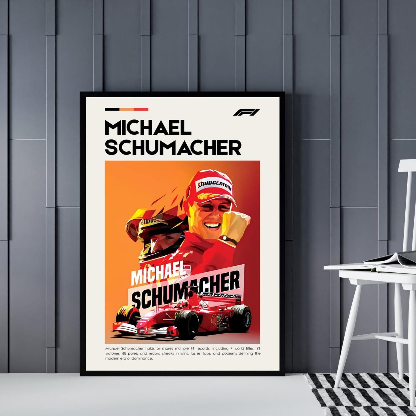 MICHAEL SCHUMACHER PHOTO FRAME | F1 PHOTO FRAMES
