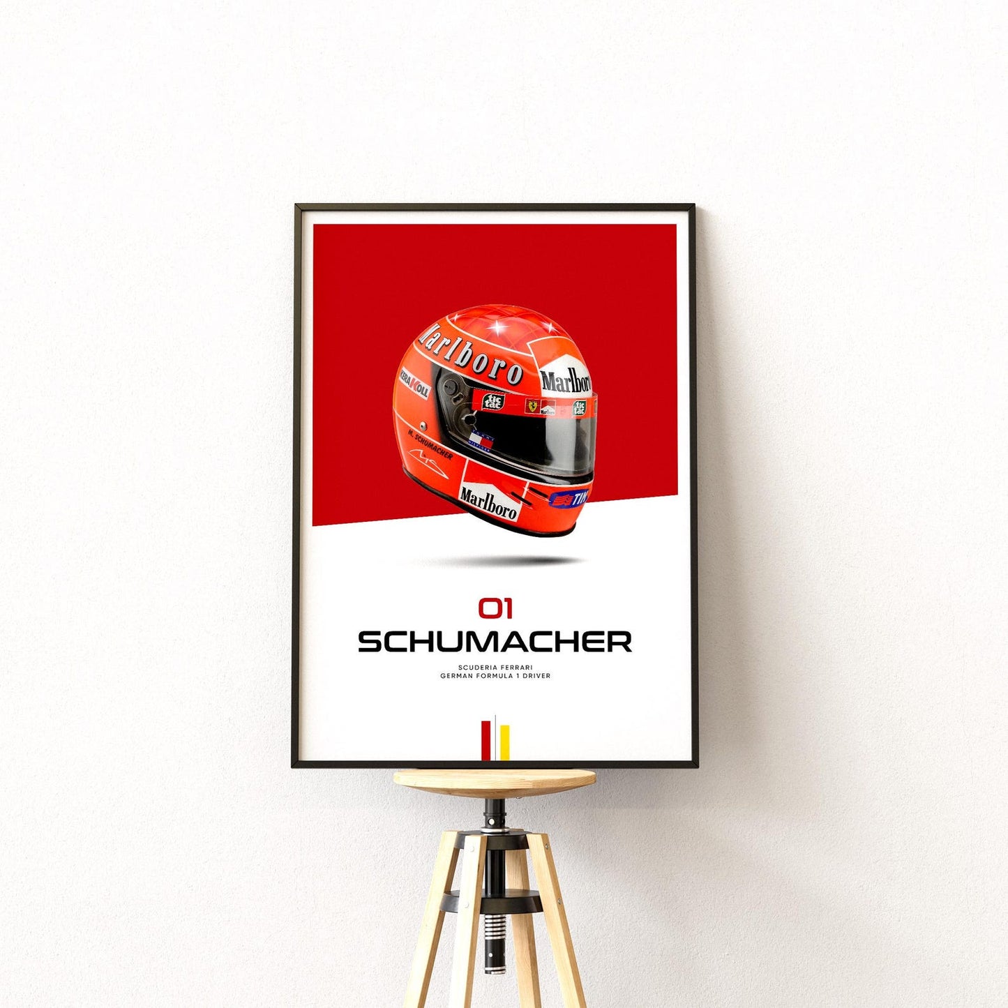 SCHUMACHER IMOLA 01 | F1 FRAMES | MODERN LUXURY HOME DECOR GIFT CAR