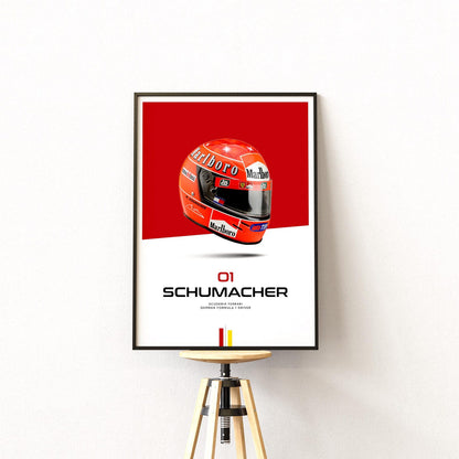 SCHUMACHER IMOLA 01 | F1 FRAMES | MODERN LUXURY HOME DECOR GIFT CAR