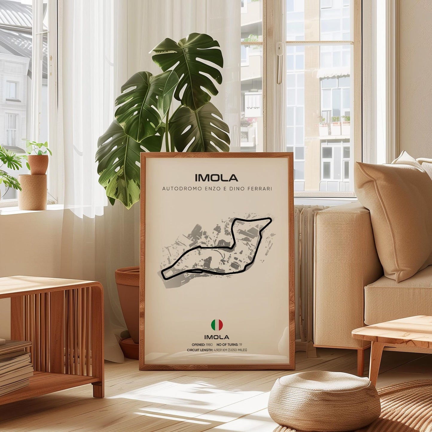 SCHUMACHER IMOLA 01 | F1 FRAMES | MODERN LUXURY HOME DECOR GIFT CAR