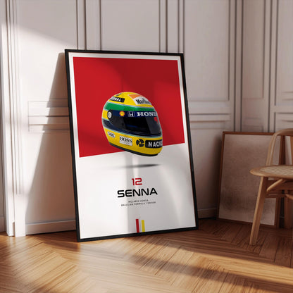 AYRTON SENNA 12 PHOTO FRAME | F1 PHOTO FRAMES