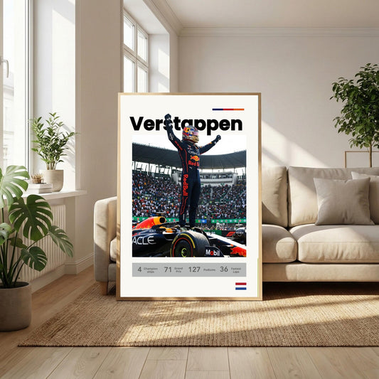 MAX VERSTAPPEN PHOTO FRAME | F1 PHOTO FRAMES