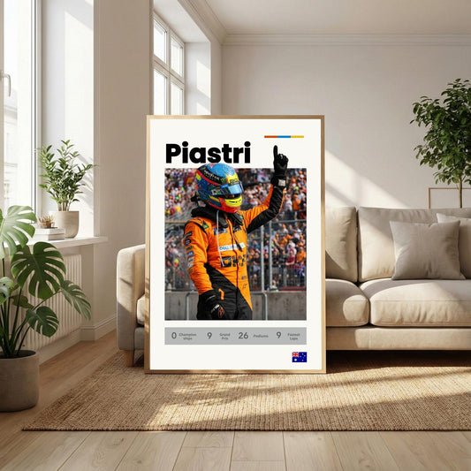 OSCAR PIASTRI PHOTO FRAME | F1 PHOTO FRAMES