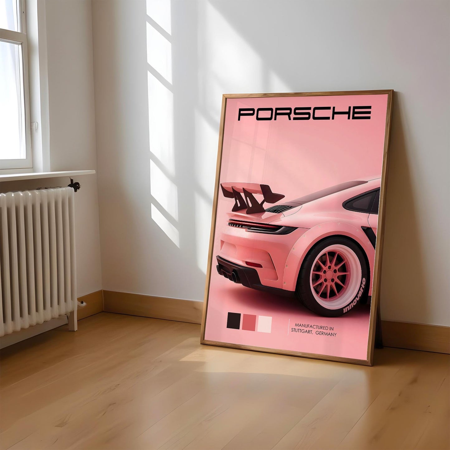 MCLAREN PORSCHE FERRARI CAR 3 SET WALL ART | MINIMAL AUTOMOTIVE POSTER | MODERN LUXURY HOME DECOR GIFT CAR