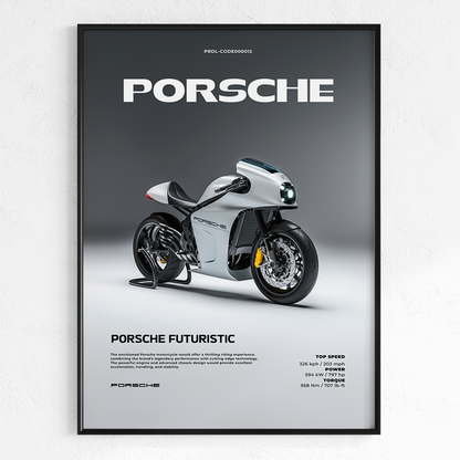 PORSCHE FUTURISTIC | PHOTO FRAMES