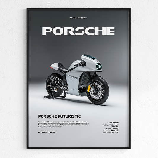 PORSCHE FUTURISTIC | PHOTO FRAMES