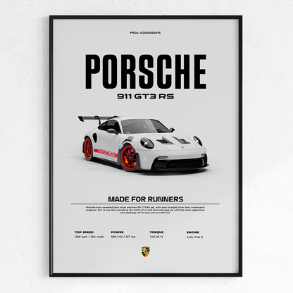 PORSCHE 911 GT3 W/R | PHOTO FRAMES