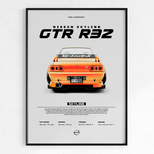 NISSAN SKYLINE GTR R3Z | PHOTO FRAMES
