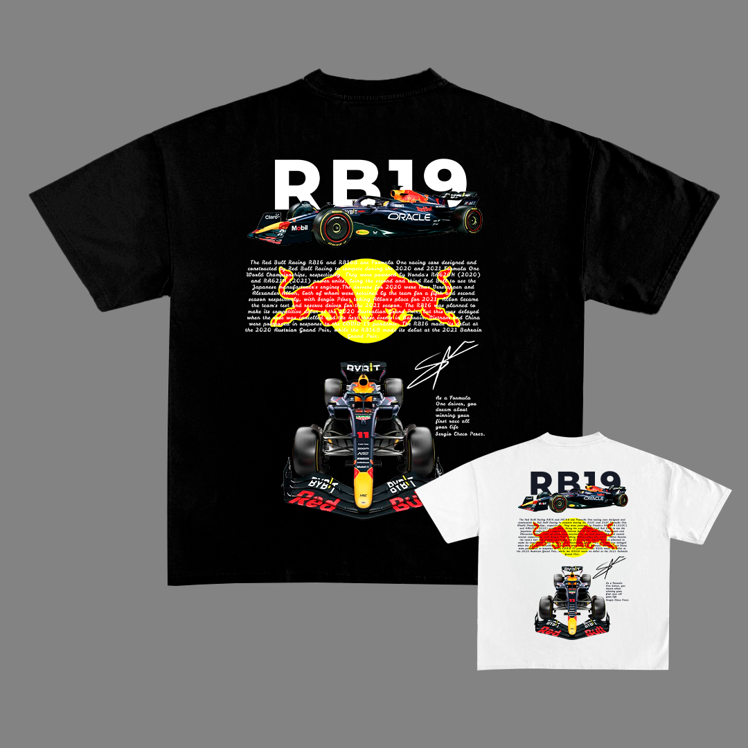 RB 19 FORMULA ONE |  OVERSIZED FIT TEE
