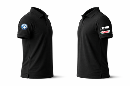 VOLKSWAGEN  | BLACK POLO TEE