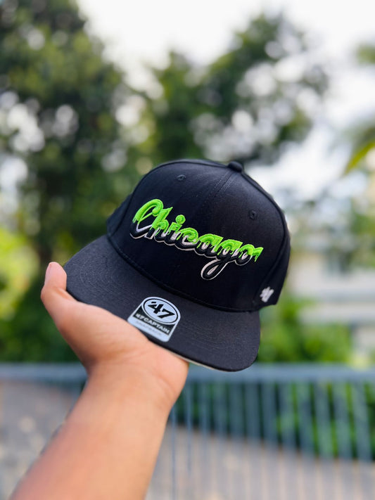 CHICAGO BLACK | SNAPBACK CAP