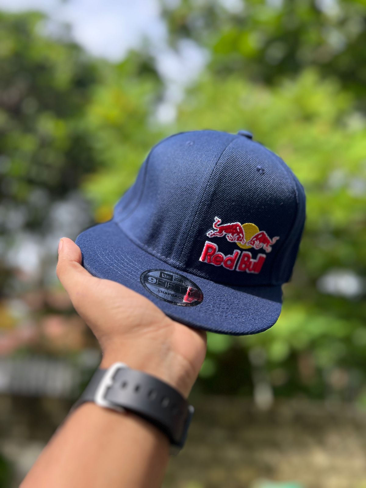 REDBULL LOGO RIGHT SIDE | SNAPBACK CAP