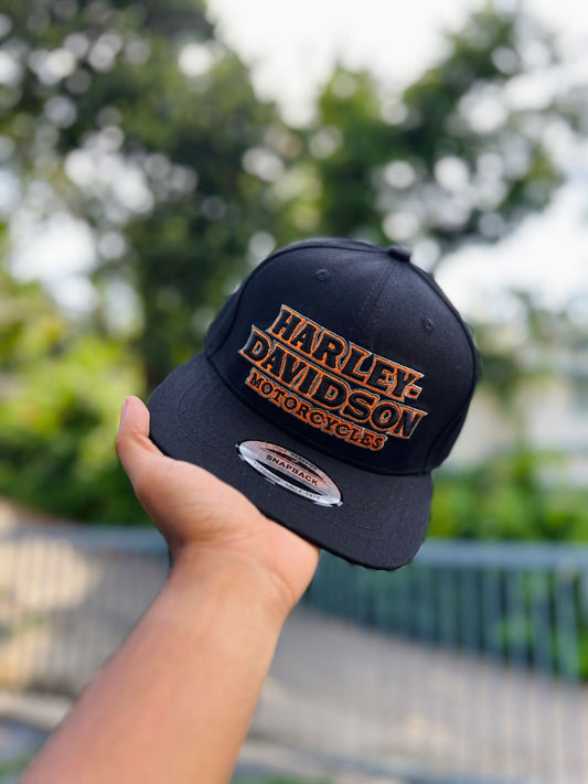HARLEY DAVIDSON BLACK | SNAPBACK CAP
