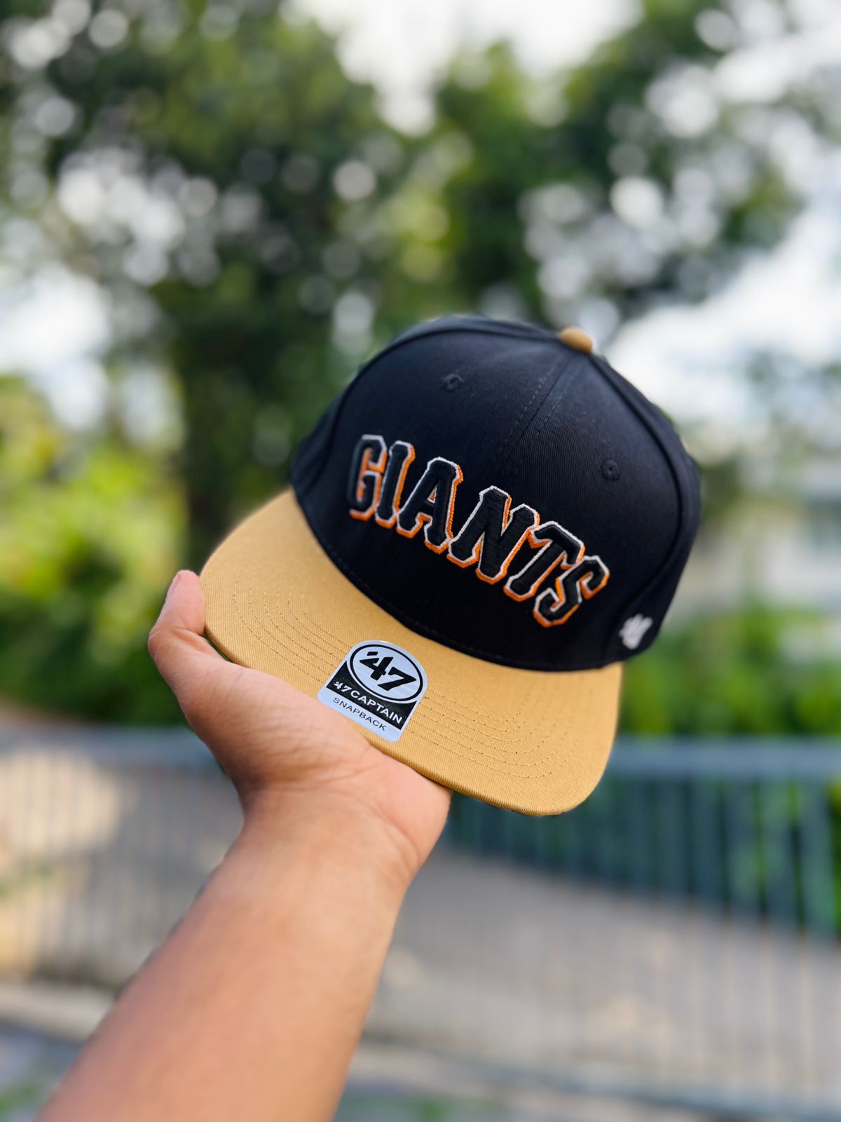 GIANTS BLACK BROWN | SNAPBACK CAP