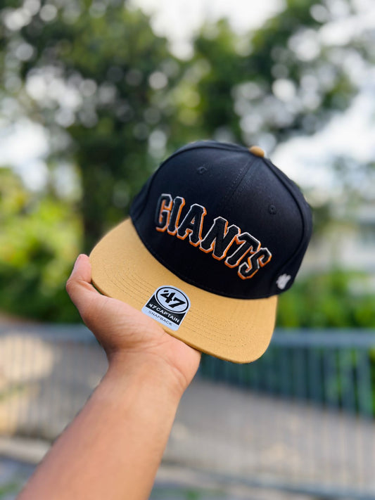 GIANTS BLACK BROWN | SNAPBACK CAP